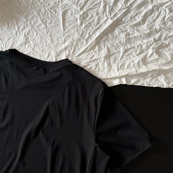 Black Round Neck Quick-Drying Short-Sleeved T-Shirt Kolon Sport - Picture 6 of 6
